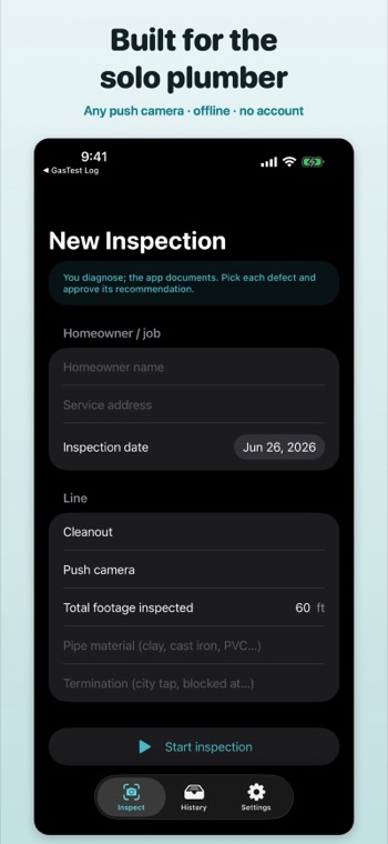 The homeowner report generated from the inspection
