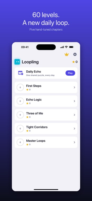Home: the daily loop and the chapters